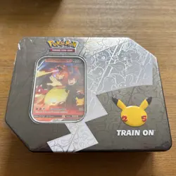 Nintendo Pokemon TCG Card: Celebrations Lance's Charizard In Tin 820650809873 - Image 1