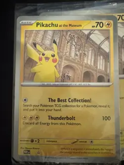 Pokemon TCG Pikachu At The Museum Promo Card X4 BRAND NEW SEALED!✅ - Image 3