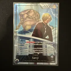 Bandai One Piece Card Game Smoker Sanji Kuzan Leader Lot Alternate Art OP12 OP10 - Image 2