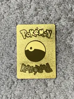 Charizard DX HP500 MAX Wildfire Gold Foil Fan Art Display Card - Image 2