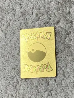 Charizard DX HP500 MAX Wildfire Gold Foil Fan Art Display Card - Image 3