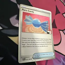 Rare Candy Cosmic Holo Pokemon Prize Pack Series 3 Promo Pokemon Card NM - Image 2