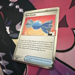 Rare Candy Cosmic Holo Pokemon Prize Pack Series 3 Promo Pokemon Card NM - Image 4