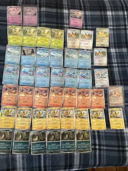 🔥Pokemon Card Lot (45)NM++Don’t Miss All Eevee Based (Holo/EX/Reverse) - Image 1
