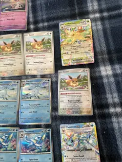 🔥Pokemon Card Lot (45)NM++Don’t Miss All Eevee Based (Holo/EX/Reverse) - Image 3