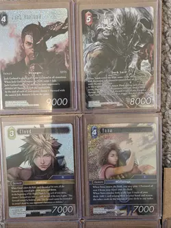 Cloud Final Fantasy Tcg Card Lot Foil - Image 2
