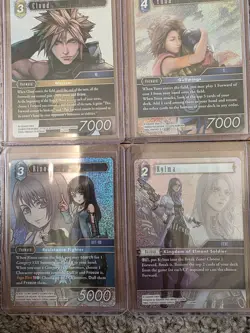 Cloud Final Fantasy Tcg Card Lot Foil - Image 3