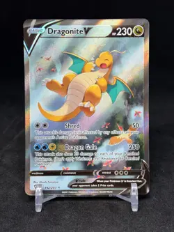 Dragonite V Alt Art 192/203 Evolving Skies Ultra Rare Pokemon TCG Near Mint - Image 1