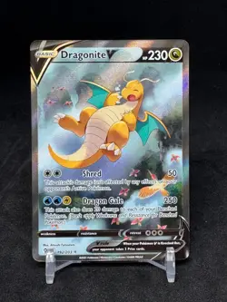 Dragonite V Alt Art 192/203 Evolving Skies Ultra Rare Pokemon TCG Near Mint - Image 2