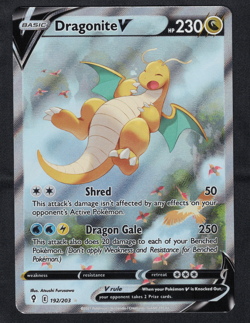 Dragonite V 192/203 Alt art Evolving Skies Pokemon TCG 2021 - Mint Condition NM - Image 1