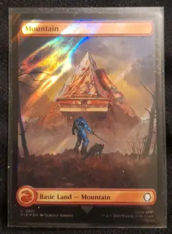 Mountain (0851) (Surge Foil) Universes Beyond: Fallout Foil - Image 1