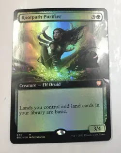 Rootpath Purifier (Extended Art) Commander: the Brothers' War Foil - Image 1
