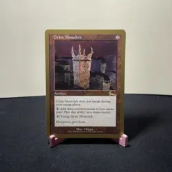 Grim Monolith - 1999 Kai Budde (ULG) World Championship Decks Regular MTG - Image 1