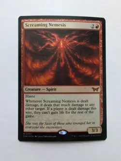 MTG Screaming Nemesis (DSK) Duskmourn: House of Horror Foil Mythic 157 - Image 1