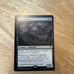 MTG Necroskitter, NM-Mint, English Commander: Lorwyn Eclipsed Miscut - Image 1