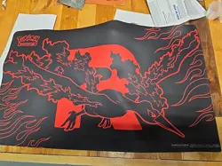 Pokemon TCG - Team Rockets Moltres UPC Exclusive Playmat - Image 1