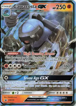 Pokemon Carracosta GX - Holo SM Promos #SM239 NM - Image 1