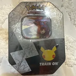 Pokemon Lance’s Charizard V Celebrations 25th Anniversary Tin - New Sealed - Image 2