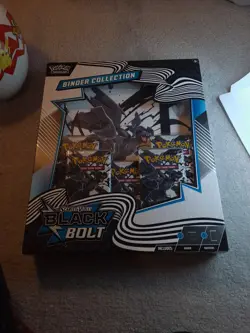 Pokemon TCG Black Bolt Binder Collection Box Brand New & Factory Sealed! - Image 1