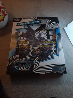 Pokemon TCG Black Bolt Binder Collection Box Brand New & Factory Sealed! - Image 2