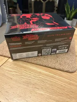 Pokemon Destined Rivals Elite Trainer Box ETB. Brand New. Small tear on the side - Image 2