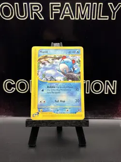 Marill 120/165 Expedition Base Set Regular Pokemon TCG Common 2002 LP - Image 1