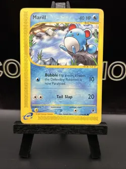 Marill 120/165 Expedition Base Set Regular Pokemon TCG Common 2002 LP - Image 2