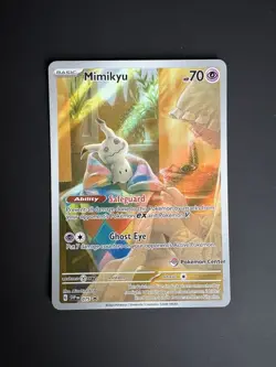 Mimikyu SVP075 Pokemon Center Stamp Black Star Promo SVP EN 075 Pokemon - Image 1