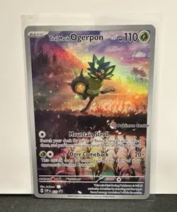 Teal Mask Ogerpon - 123 (Pokemon Center Exclusive) 123 Sv: Scarlet & Violet... - Image 1