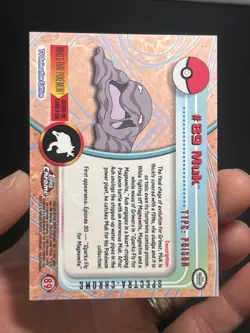 Pokemon Topps Chrome Muk Spectra #89 Series 2 - Image 3