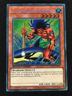 Yugioh The Legendary Fisherman SBC1-ENC01 1st Secret (NM) - Image 1