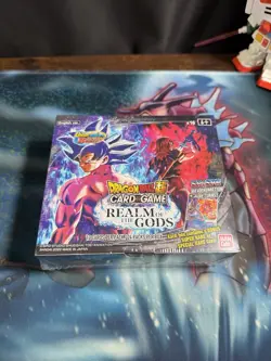Realm of the Gods B16 Booster Box Dragon Ball Super Card Game Factory Sealed #2 - Image 1