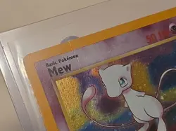 Mew Black Star Promo #9 WOTC Pokemon Holo Rare #151 Vintage 1999-2000 NM - Image 4
