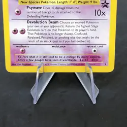 Mew Black Star Promo #9 WOTC Pokemon Holo Rare #151 Vintage 1999-2000 NM - Image 4