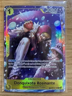 One Piece TCG Donquixote Rosinante Treasure Rare OP12-108 The Azure Sea’s Seven - Image 1