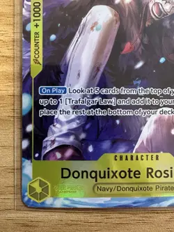 One Piece TCG Donquixote Rosinante Treasure Rare OP12-108 The Azure Sea’s Seven - Image 5