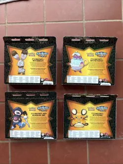 Pokemon TCG Shining Fates Mad Party Pin Collection Box Set of 4 Factory Sealed - Image 2