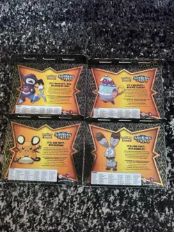 Pokemon TCG Shining Fates Mad Party Pin Collection Box Set of 4 Factory Sealed - Image 2