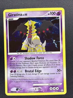 Pokemon TCG Giratina 4/146 Holo Rare Legends Awakened L/P - Image 1