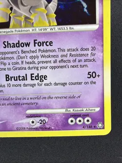 Pokemon TCG Giratina 4/146 Holo Rare Legends Awakened L/P - Image 4