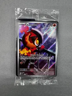 Charcadet 22 Black Star Promo Phantasmal Flames Sealed Promo Pokemon Card MINT - Image 1