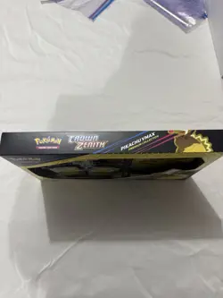 Sealed Pokemon TCG Crown Zenith Pikachu VMAX Special Collection 5 Packs N734 - Image 2
