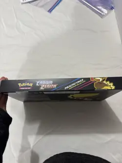 Sealed Pokemon TCG Crown Zenith Pikachu VMAX Special Collection 5 Packs N734 - Image 4