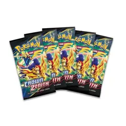 Crown Zenith POKEMON TCG Pikachu VMAX Special Collection Sealed Box with 5 Packs - Image 3