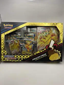 Pokemon crown zenith pikachu Vmax special collection Box New Sealed 5 packs each - Image 4