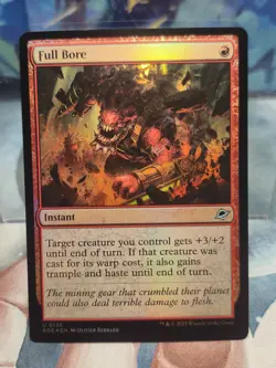 FOIL U 0135 Full Bore Instant Uncommon Edge of Eternities MTG Card EOE - Image 1