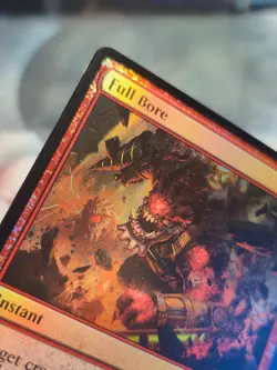 FOIL U 0135 Full Bore Instant Uncommon Edge of Eternities MTG Card EOE - Image 2