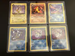 Pokemon Team Rocket Lot 17 Vintage Cards Dark Jolteon Gyarados Vaporeon + More - Image 1
