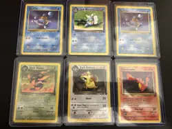 Pokemon Team Rocket Lot 17 Vintage Cards Dark Jolteon Gyarados Vaporeon + More - Image 3