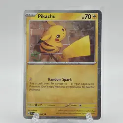 Pikachu Cosmos Holo - 051/162 Collectors Chest 2024 Promo MINT - Pokemon Card - Image 1